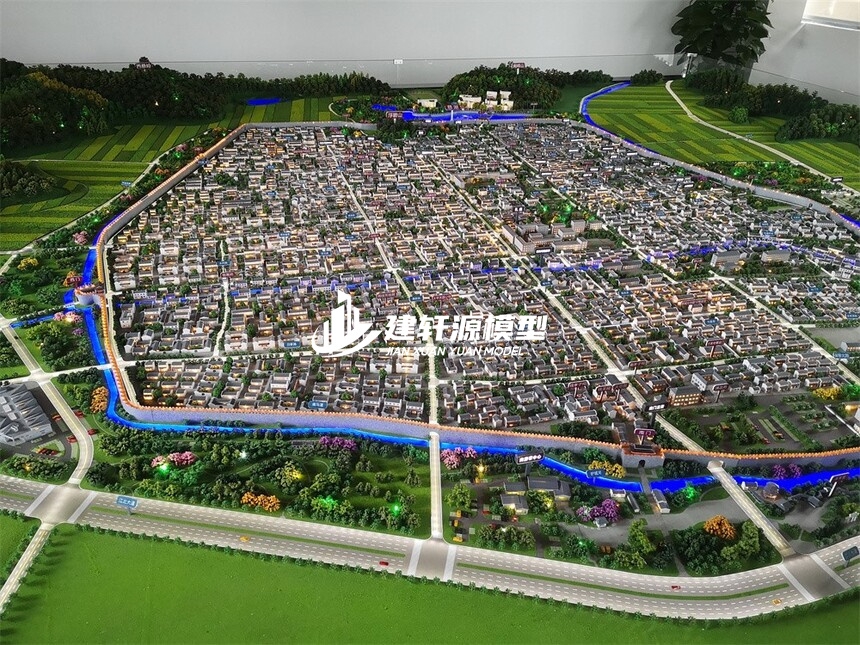 广饶城市规划模型